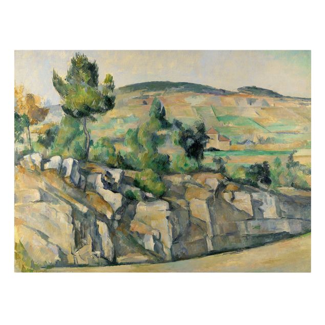 Estilos artísticos Paul Cézanne - Hillside In Provence
