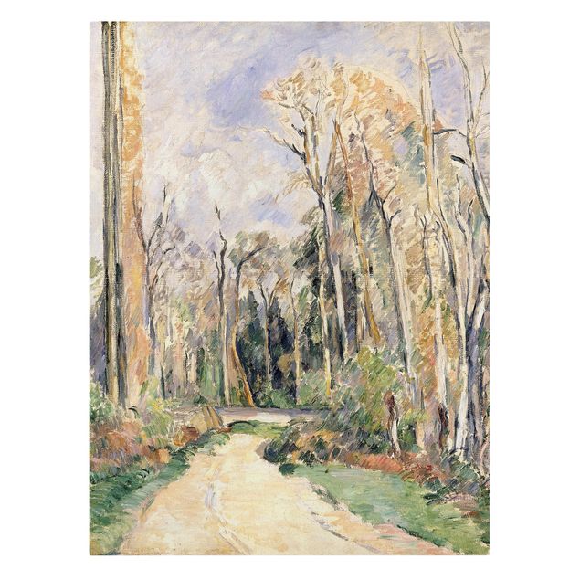 Estilos artísticos Paul Cézanne - Path at the Entrance to the Forest