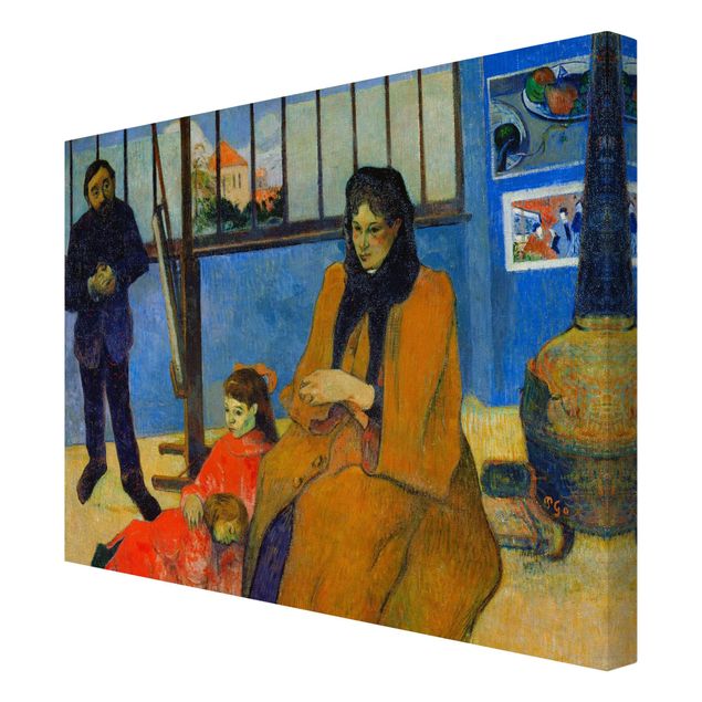Lienzos de cuadros famosos Paul Gauguin - The Schuffenecker Family