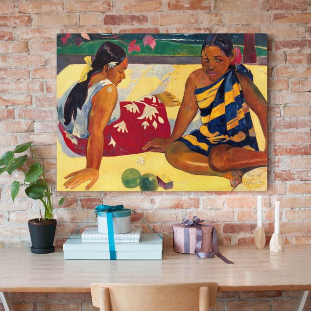 Decoración de cocinas Paul Gauguin - Parau Api (Two Women Of Tahiti)