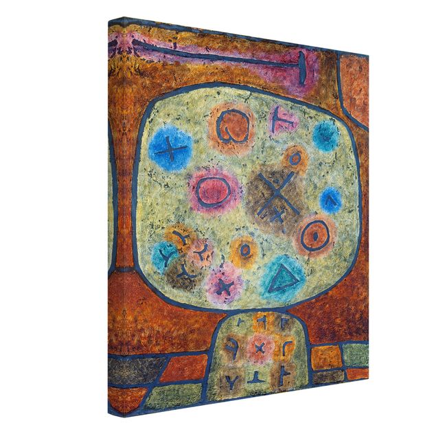 Lienzos de cuadros famosos Paul Klee - Flowers in Stone