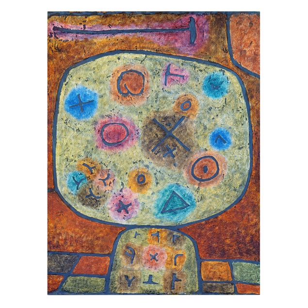 Láminas de cuadros famosos Paul Klee - Flowers in Stone