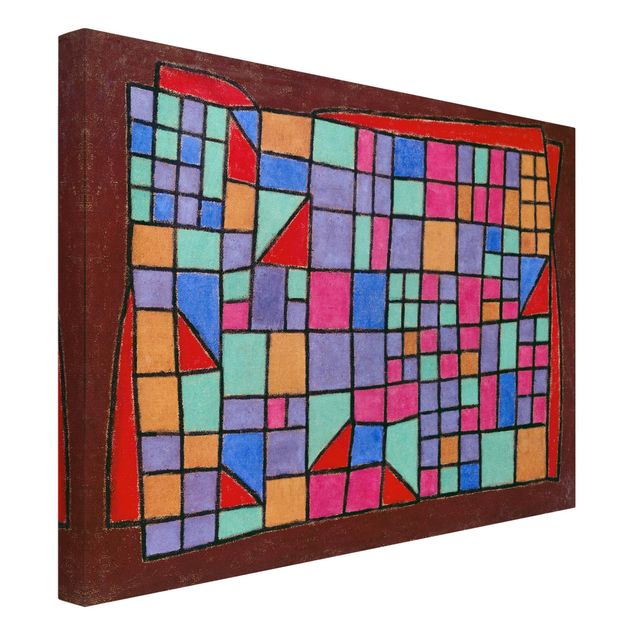 Lienzos de cuadros famosos Paul Klee - Glass Facade