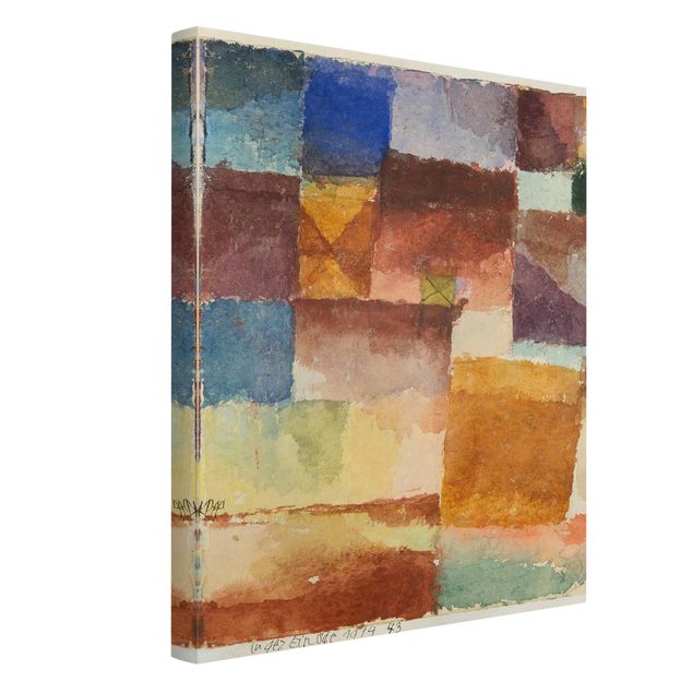 Lienzos de cuadros famosos Paul Klee - In the Wasteland