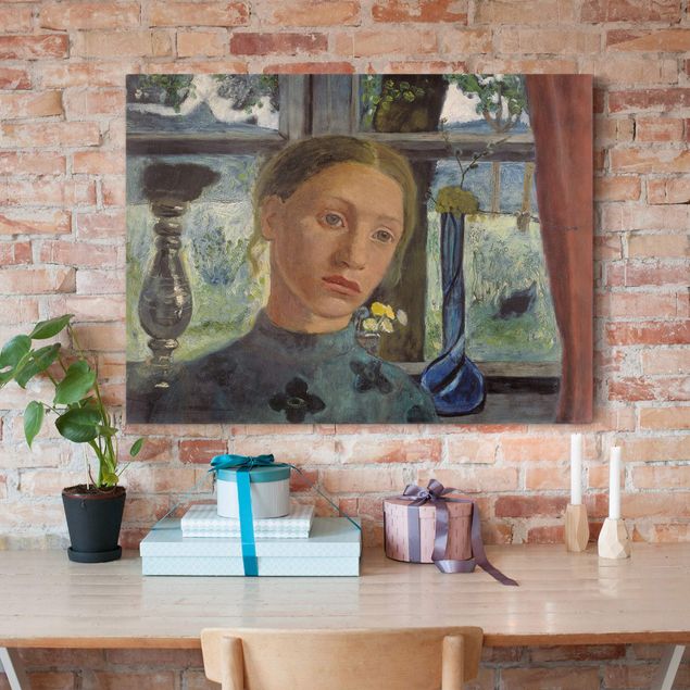 Decoración en la cocina Paula Modersohn-Becker - Girl'S Head In Front Of A Window