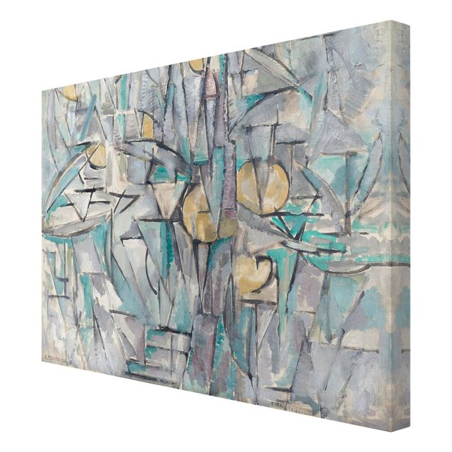 Cuadros famosos Piet Mondrian - Composition X
