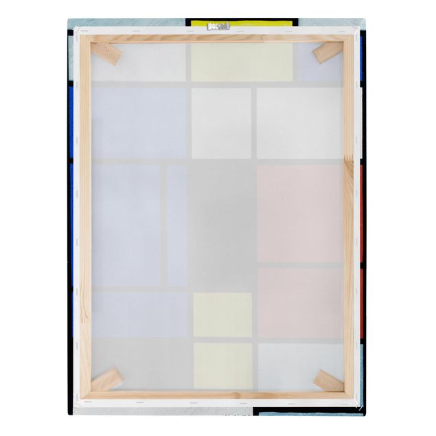 Láminas de cuadros famosos Piet Mondrian - Tableau No. 1