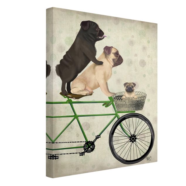 Cuadros de perros Cycling - Boobs On Bike