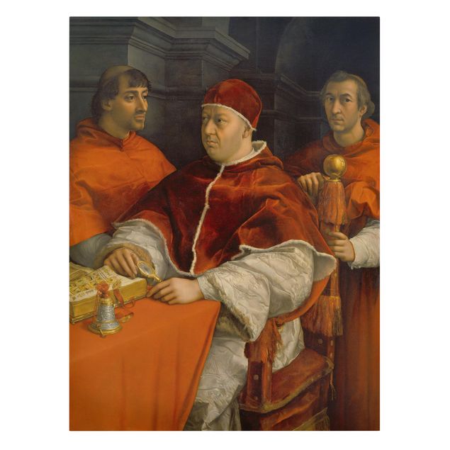 Estilos artísticos Raffael - Portrait of Pope Leo X