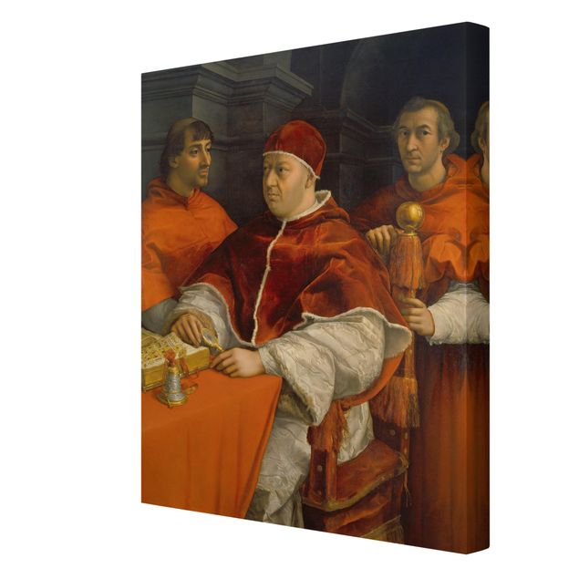 Lienzos de cuadros famosos Raffael - Portrait of Pope Leo X