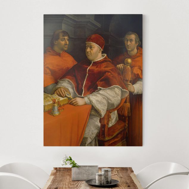 Cuadros de Expresionismo Raffael - Portrait of Pope Leo X