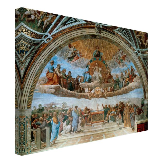 Estilos artísticos Raffael - Disputation Of The Holy Sacrament