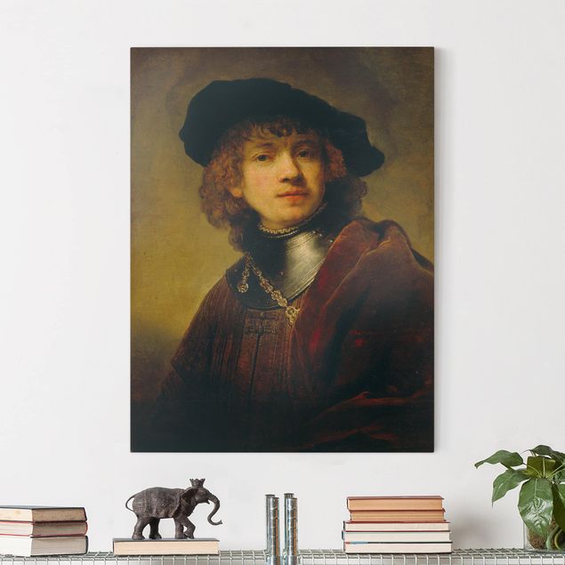 Cuadros de Barroco  Rembrandt van Rijn - Self-Portrait