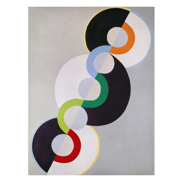 Lienzos de cuadros famosos Robert Delaunay - Endless Rhythm