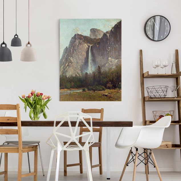 Estilos artísticos Thomas Hill - Bridal Veil Falls - Yosemite Valley