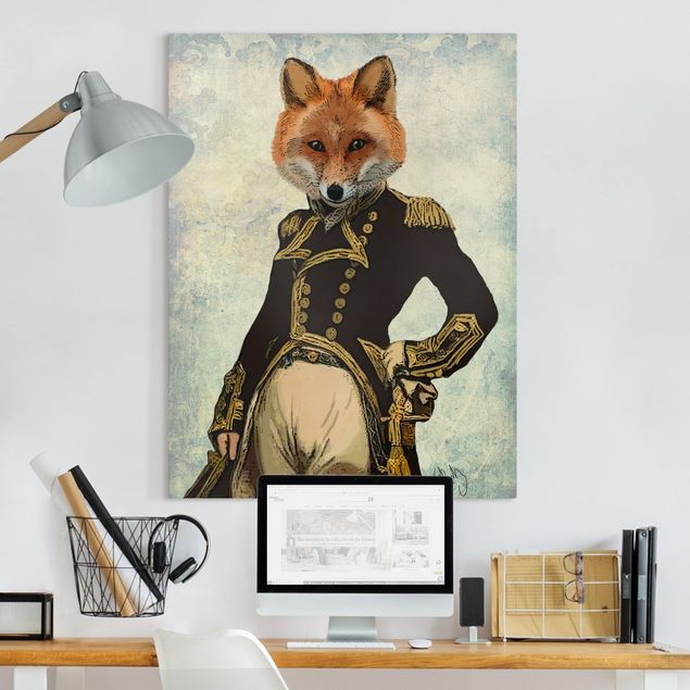 Decoración de cocinas Animal Portrait - Fox Admiral
