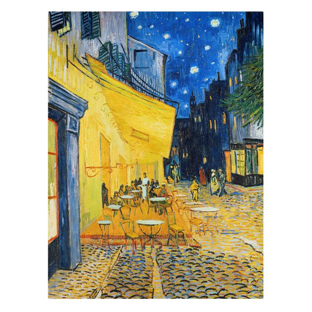 Láminas cuadros famosos Vincent van Gogh - Café Terrace at Night