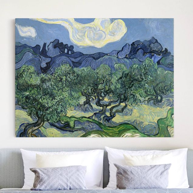 Decoración en la cocina Vincent Van Gogh - Olive Trees