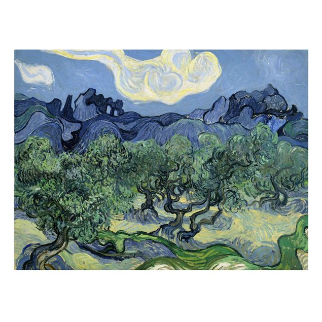 Láminas cuadros famosos Vincent Van Gogh - Olive Trees