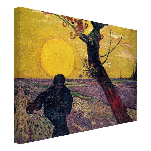 Estilo artístico Post Impresionismo Vincent Van Gogh - Sower With Setting Sun