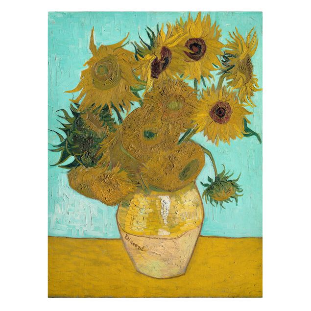 Lienzos de girasoles Vincent van Gogh - Sunflowers