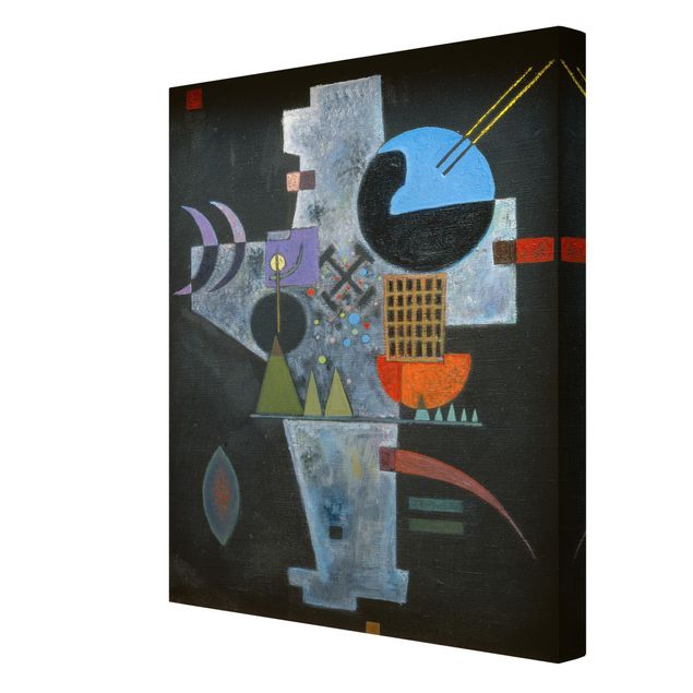 Lienzos de cuadros famosos Wassily Kandinsky - Cross Shape