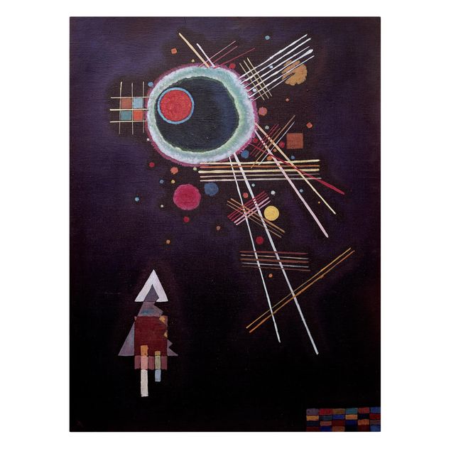 Lienzos de cuadros famosos Wassily Kandinsky - Ray Lines