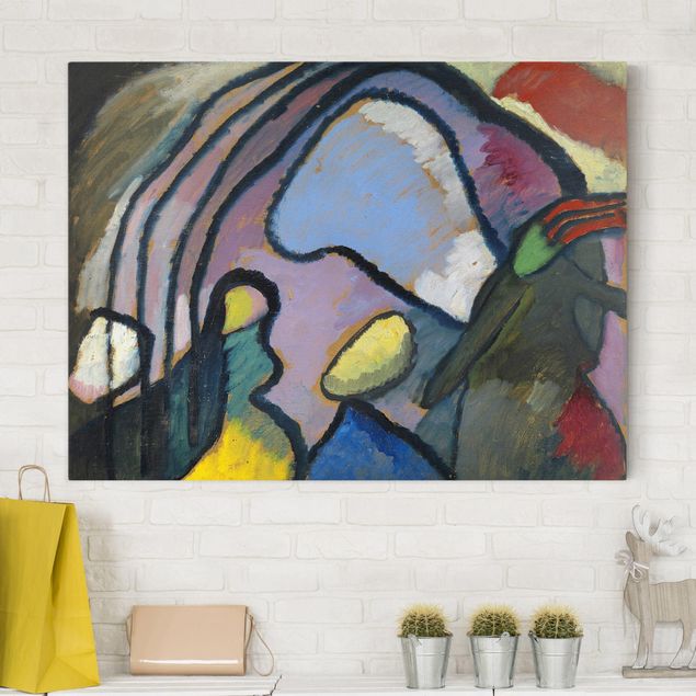 Cuadros Expresionismo Wassily Kandinsky - Study For Improvisation 10