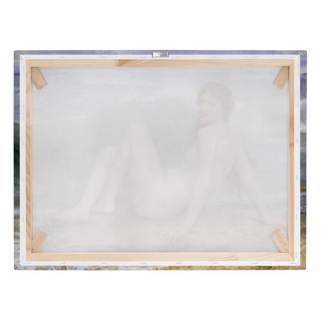 Cuadro mujer desnuda William Adolphe Bouguereau - The Wave