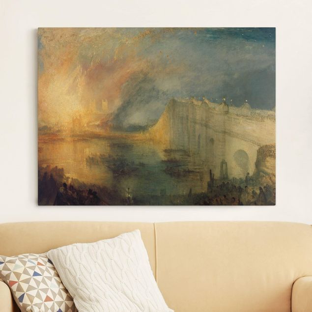 Decoración cocina William Turner - The Burning Of The Houses Of Lords And Commons