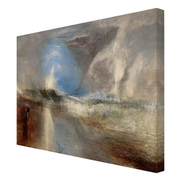 Cuadros de playa y mar William Turner - Rockets And Blue Lights (Close At Hand) To Warn Steamboats Of Shoal Water