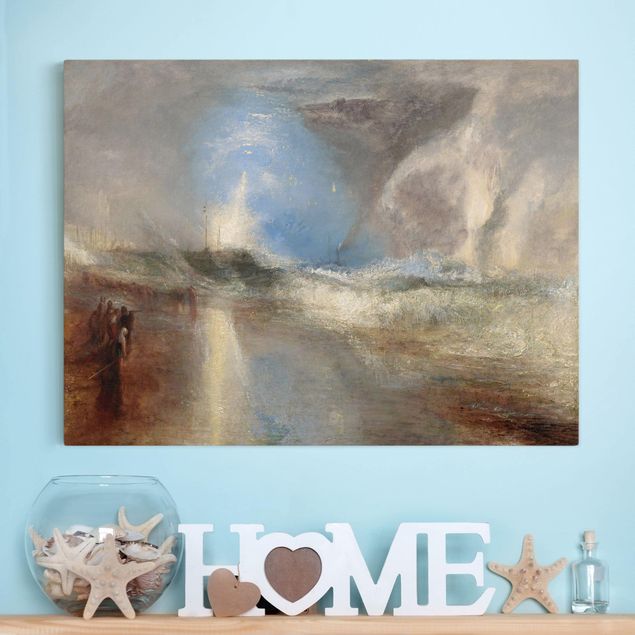 Decoración en la cocina William Turner - Rockets And Blue Lights (Close At Hand) To Warn Steamboats Of Shoal Water