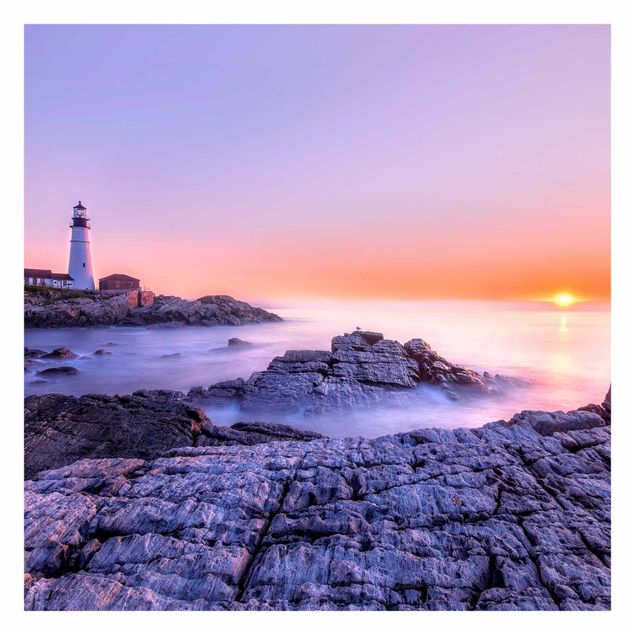Papel pintado paisajes naturales Lighthouse In The Morning