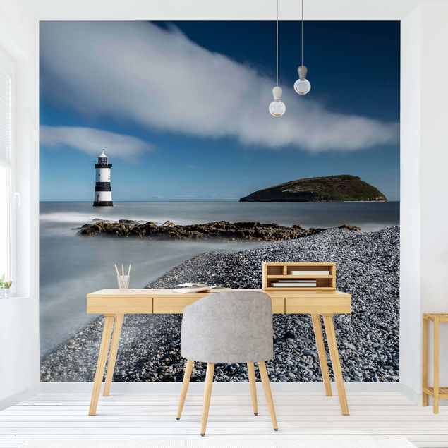 Papel pintado costas Lighthouse In Wales