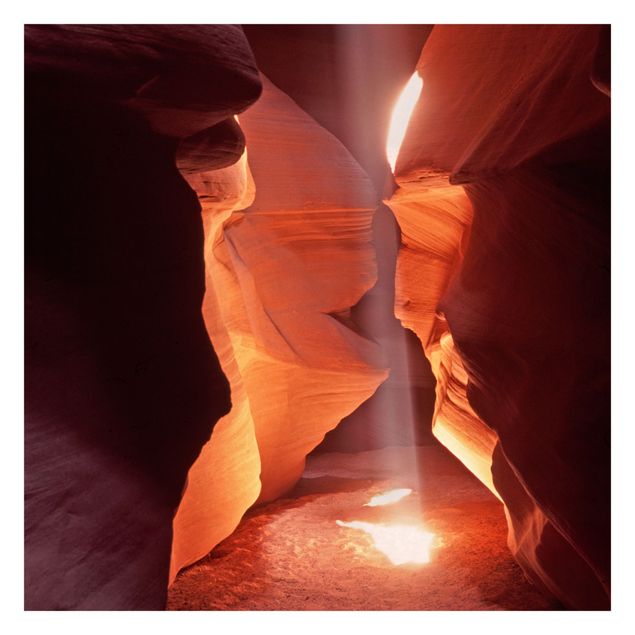 Fototapete - Lichtschacht im Antelope Canyon
