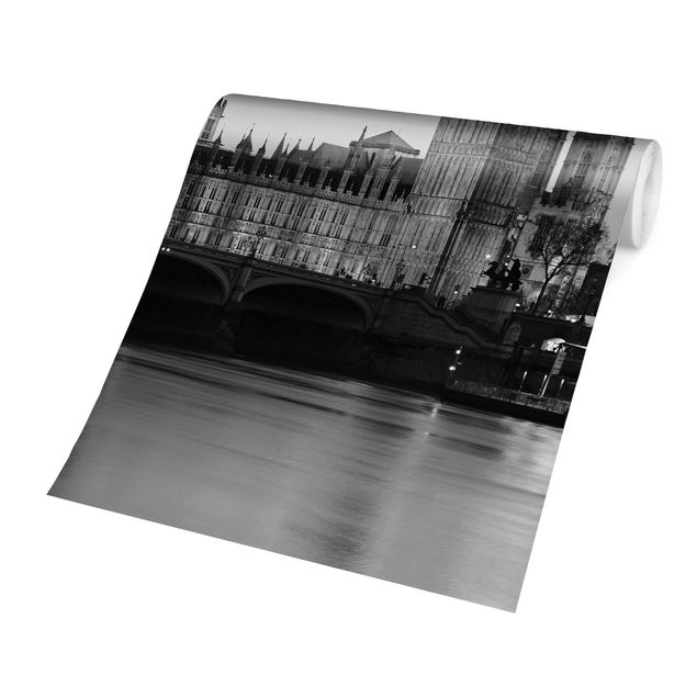 Papel pintado blanco y negro London At Night II