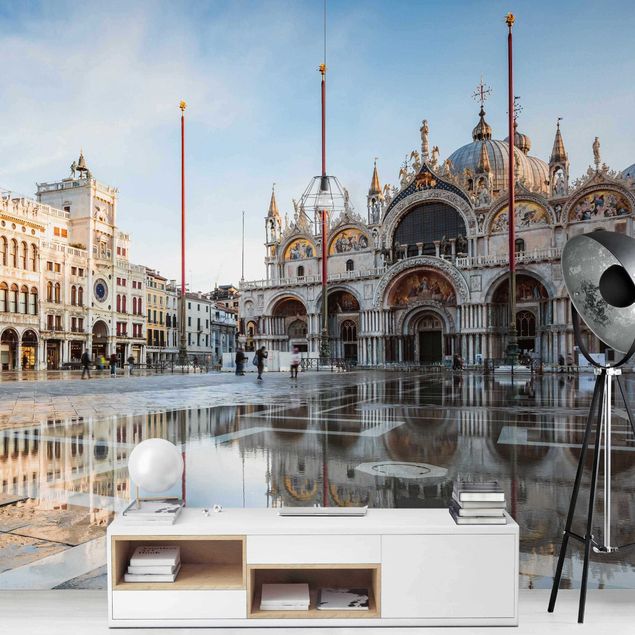 Papeles pintados modernos St Mark's Square In Venice