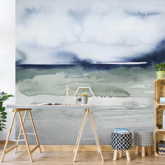Papel pintado paisajes naturales Ocean Waves I