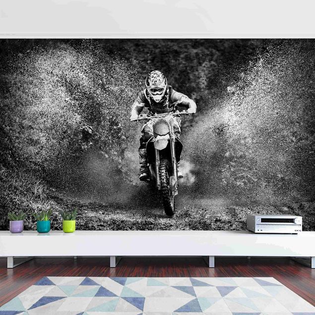 Papel de pared Motocross In The Mud