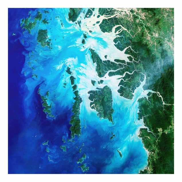 Cuadros de cristal paisajes NASA Picture Archipelago Southeast Asia