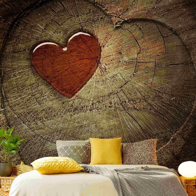 Papel pintado imitacion madera Natural Love