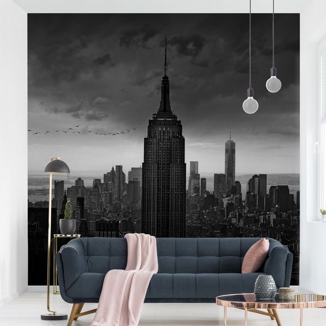 Papel pintado ciudad New York Rockefeller View