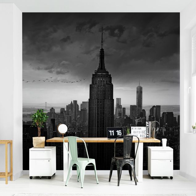 Papeles pintados modernos New York Rockefeller View