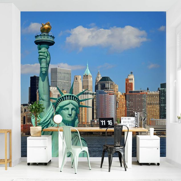 Papel pintado moderno New York Skyline