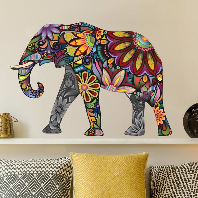 Vinilos de pared África No.651 Elephant pattern