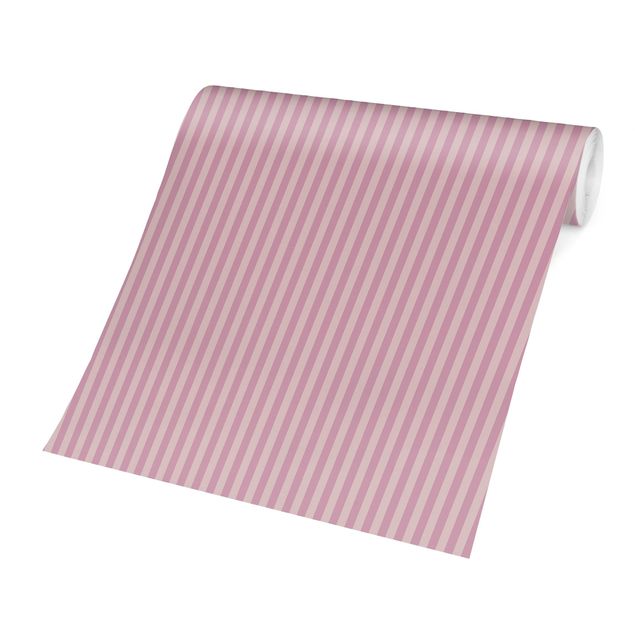 Papel de pared No.YK45 Stripes Pink