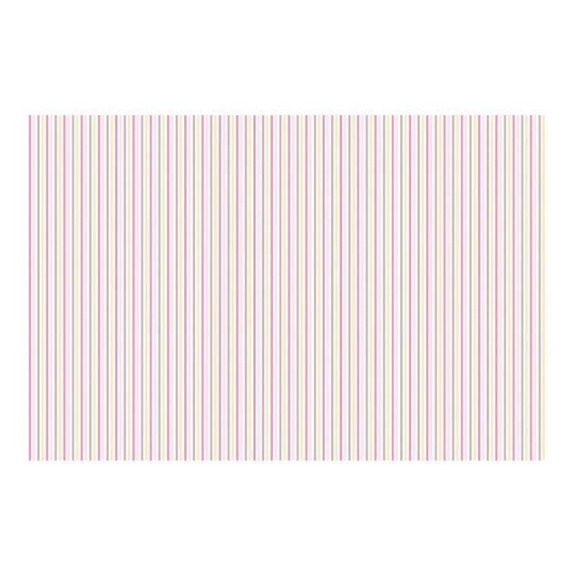 Papel pintado No.YK48 Stripes Pink Yellow
