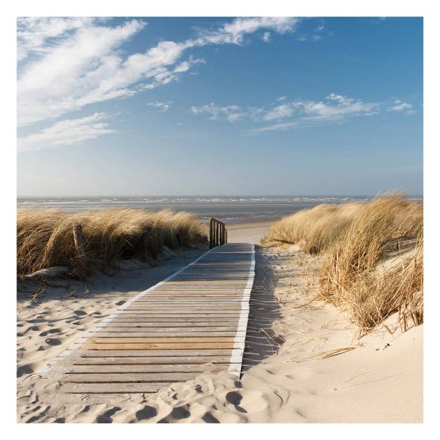 Papel pared paisaje Baltic Sea Beach