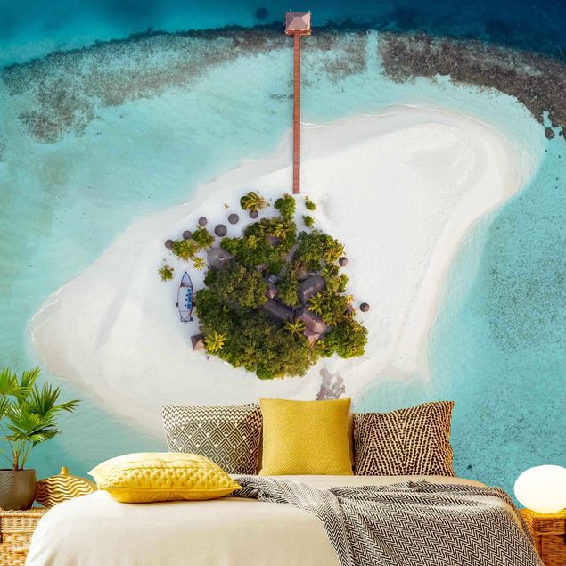 Papel pintado paisajes Ocean Paradise Maldives