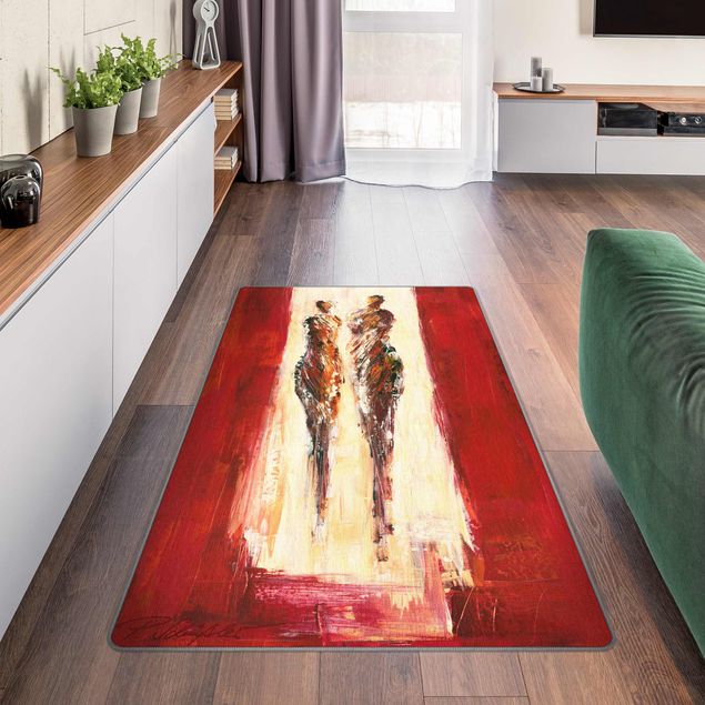 Alfombras modernas Couple In Red